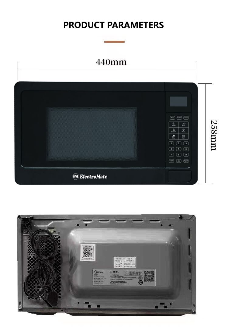EM 20Ltrs Microwave Oven High Quality Microwaves With Warranty  ElectroMate MW002