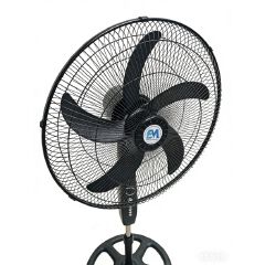 EM 18 Inch Stand Fan -5 Blades 3 Speed Powerful motor Fan Electric Floor Fan Cooling Fan Cooler Floor Fan  ElectroMate
