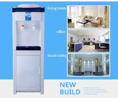 EM Water Dispenser with Hot and Normal Water – Standing Design with Storage Cabinet, Perfect for Home or Office Use  ElectroMate WD05