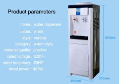 EM Water Dispenser with Hot and Normal Water – Standing Design with Storage Cabinet, Perfect for Home or Office Use  ElectroMate WD05