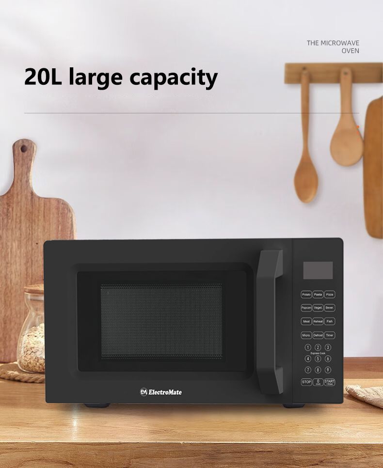 EM 20Ltrs Digital Microwave Oven High Quality Microwaves With Warranty  ElectroMate MW005