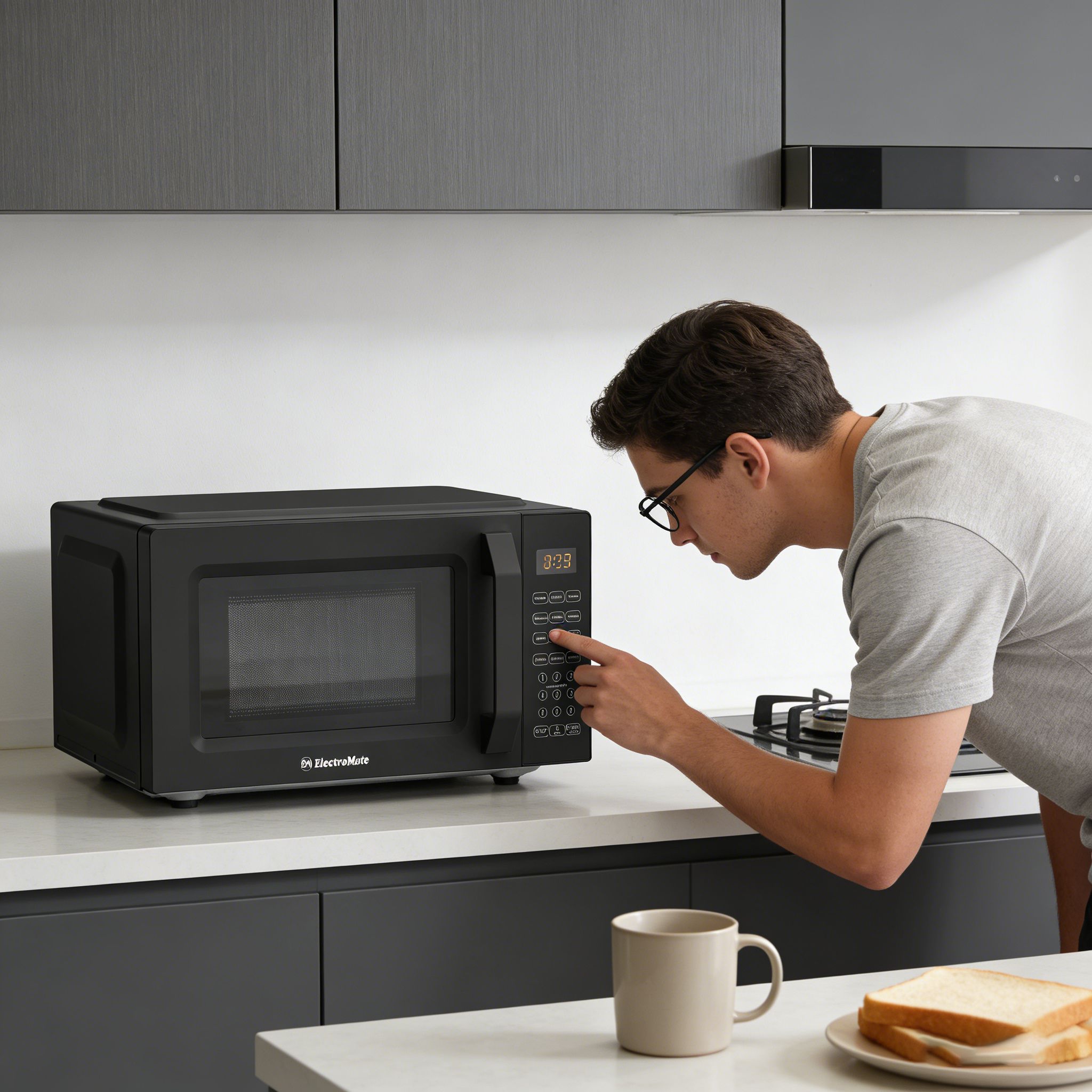 EM 20Ltrs Digital Microwave Oven High Quality Microwaves With Warranty  ElectroMate MW005