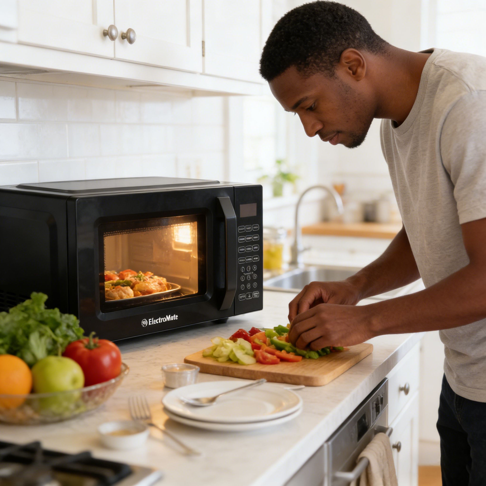 EM 20Ltrs Digital Microwave Oven High Quality Microwaves With Warranty ElectroMate MW004