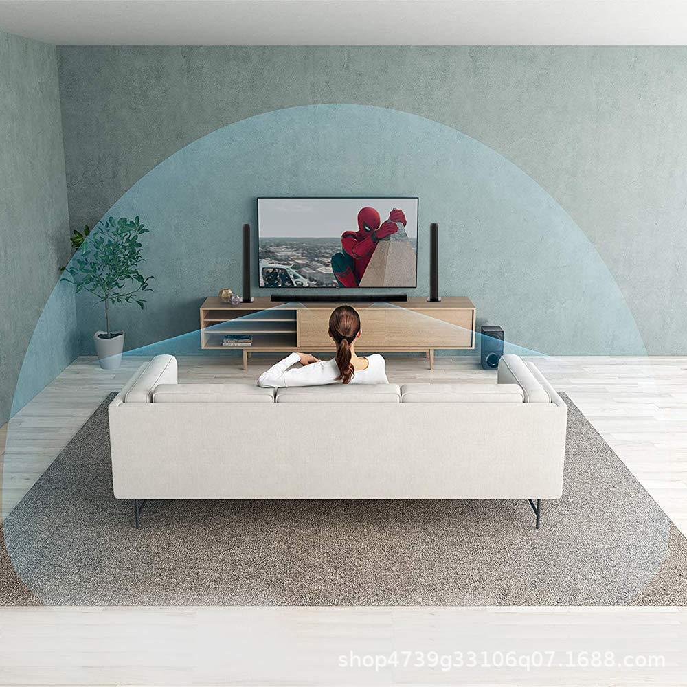 EM 2.1CH Multimedia Bluetooth Woofer Speaker System Subwoofer Soundbar BT/USB Subwoofer Home Audilo System Soundbar with Remote Control S1 Speaker bass SB02