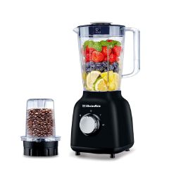 EM Blender 2-in-1 ElectroMate 1.5L Blender Classic Juicer & Grinder with Multifunctional Jug, Bottle, and Garlic Processor ElectroMate BD08