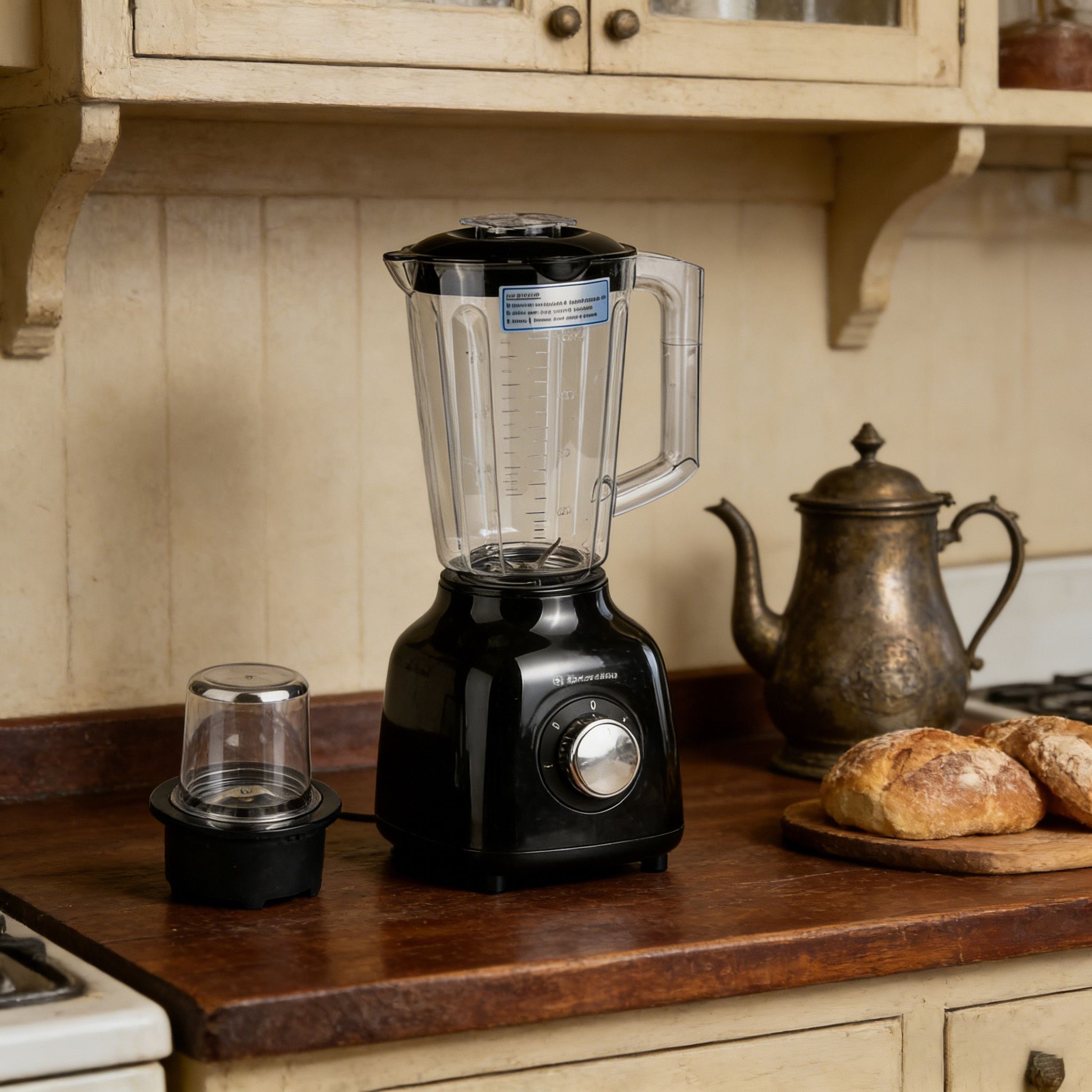 EM Blender 2-in-1 ElectroMate 1.5L Blender Classic Juicer & Grinder with Multifunctional Jug, Bottle, and Garlic Processor ElectroMate BD08