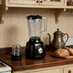 EM Blender 2-in-1 ElectroMate 1.5L Blender Classic Juicer & Grinder with Multifunctional Jug, Bottle, and Garlic Processor ElectroMate BD08
