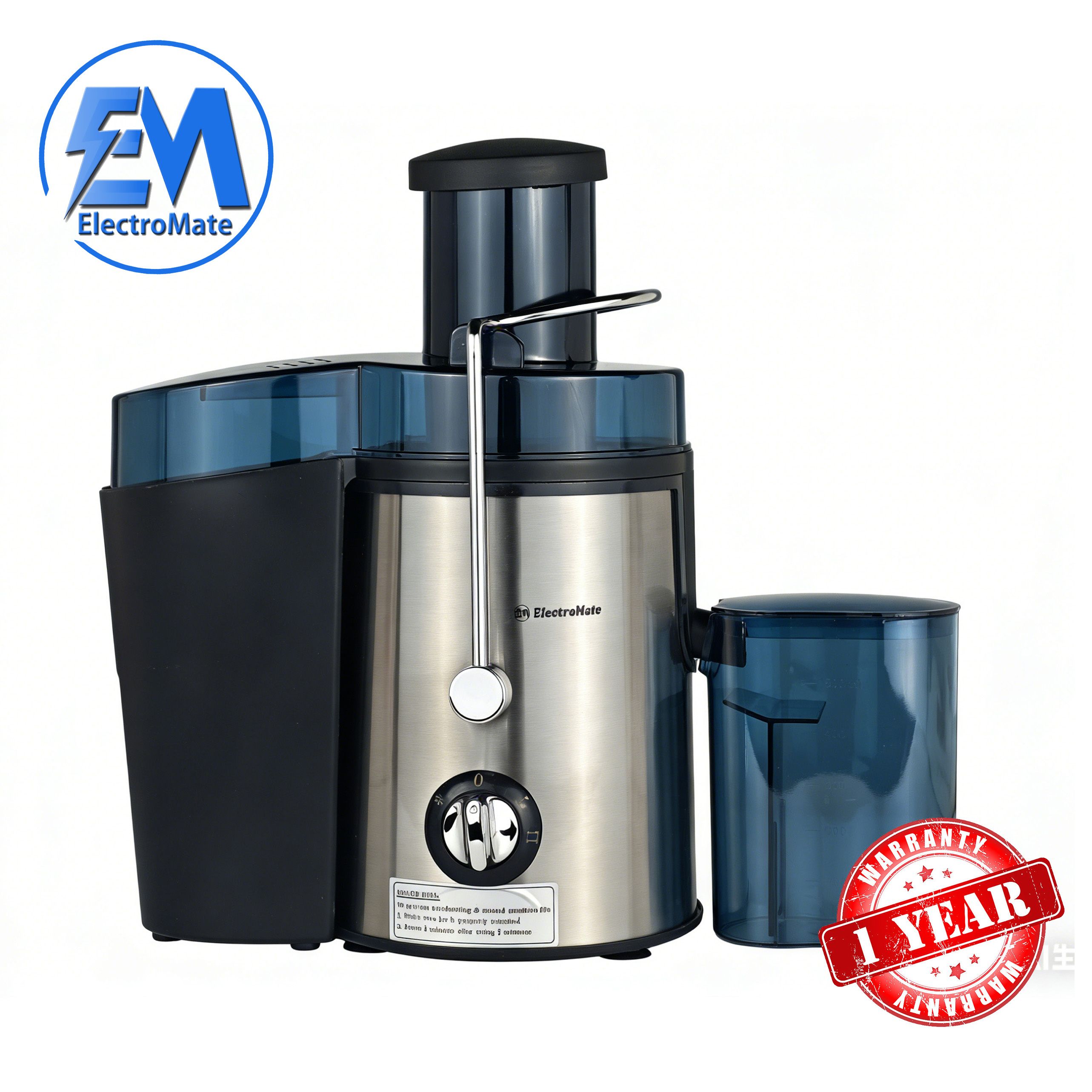 EM Multifunction Electric Juicer Machine Fruits and Vegs Dual Speeds Centrifugal Juice Extractor High Juice Yield juicer blender 800W electromate juice extractor