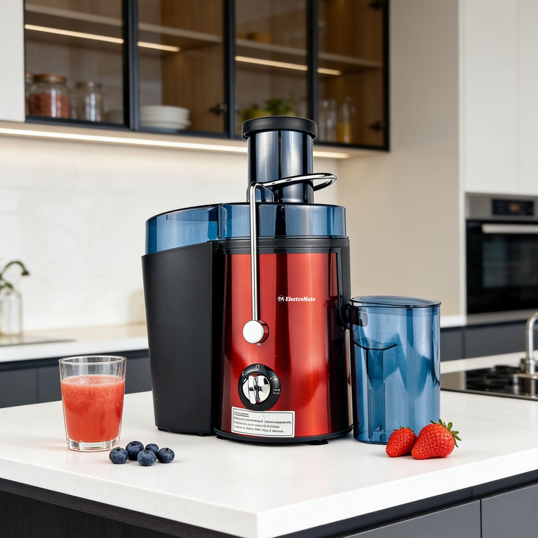 EM Multifunction Electric Juicer Machine Fruits and Vegs Dual Speeds Centrifugal Juice Extractor High Juice Yield juicer blender 800W electromate juice extractor