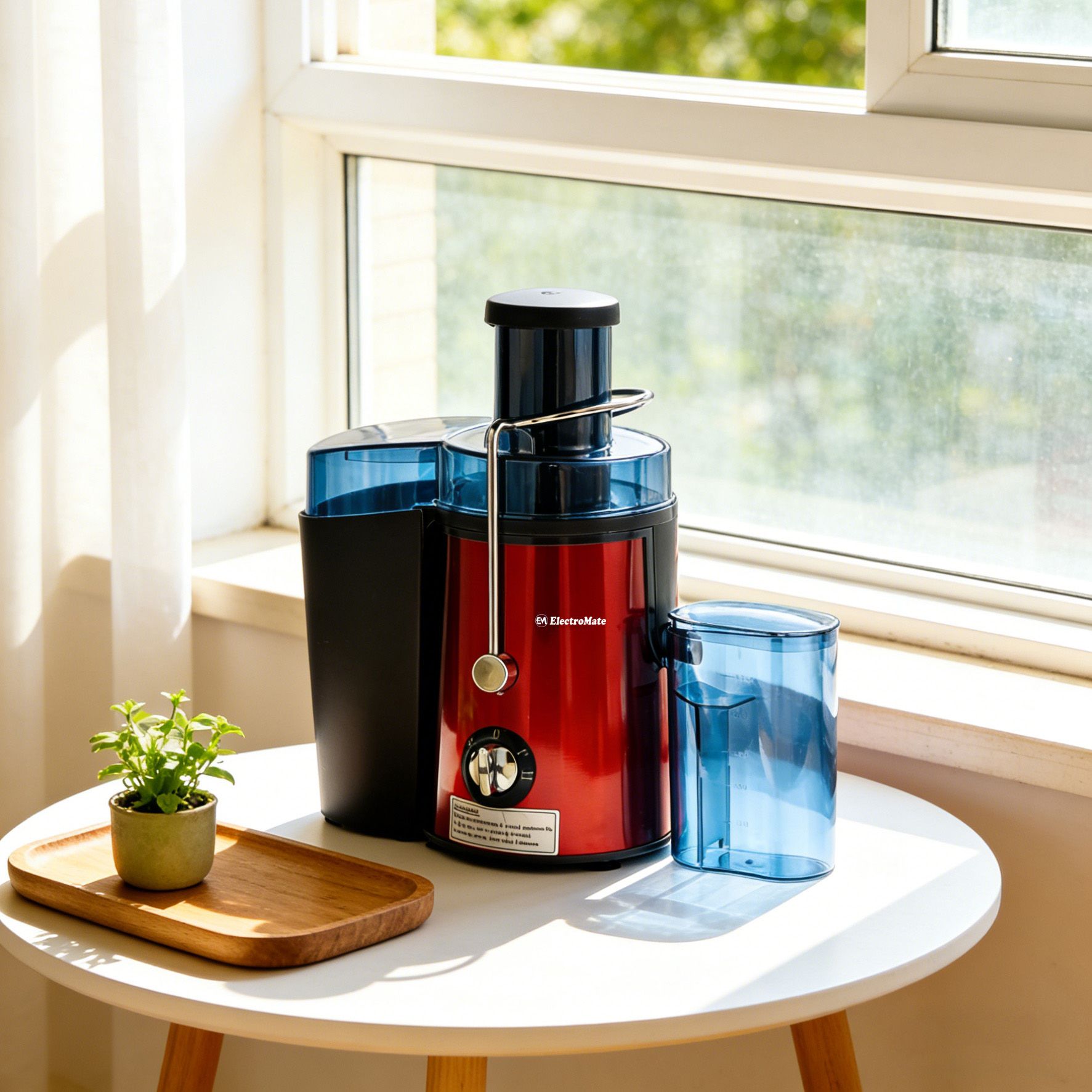 EM Multifunction Electric Juicer Machine Fruits and Vegs Dual Speeds Centrifugal Juice Extractor High Juice Yield juicer blender 800W electromate juice extractor