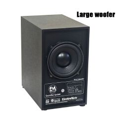 EM 2.1CH Multimedia Bluetooth Woofer Speaker System Subwoofer Soundbar BT/USB Subwoofer Home Audilo System Soundbar with Remote Control S1 Speaker bass SB02