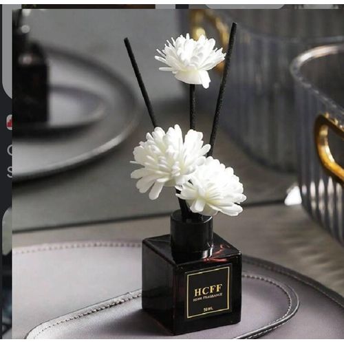 50ml Fragrance Aromatherapy Glass Bottle Reed Diffuser Scent