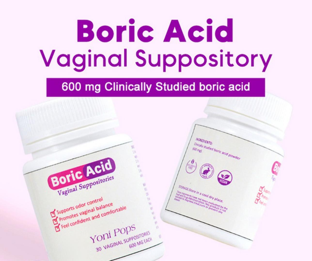[30&10pcs]BORIC ACID SUPPOSITORIES