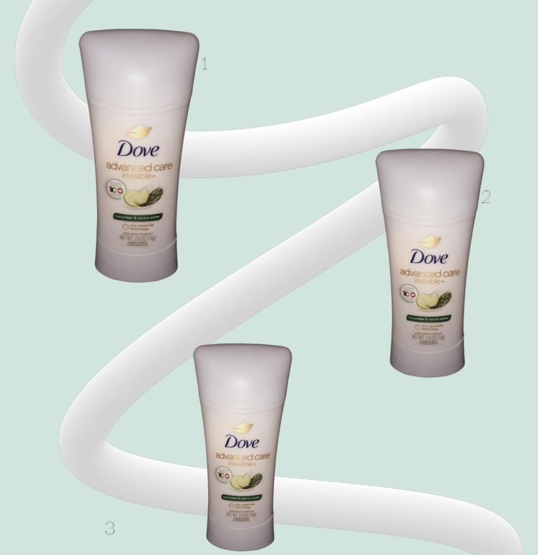 [1PIECE 74g]Dove Advanced Care invisible+ cucumber & Cactus water antiperspirant Deodorant