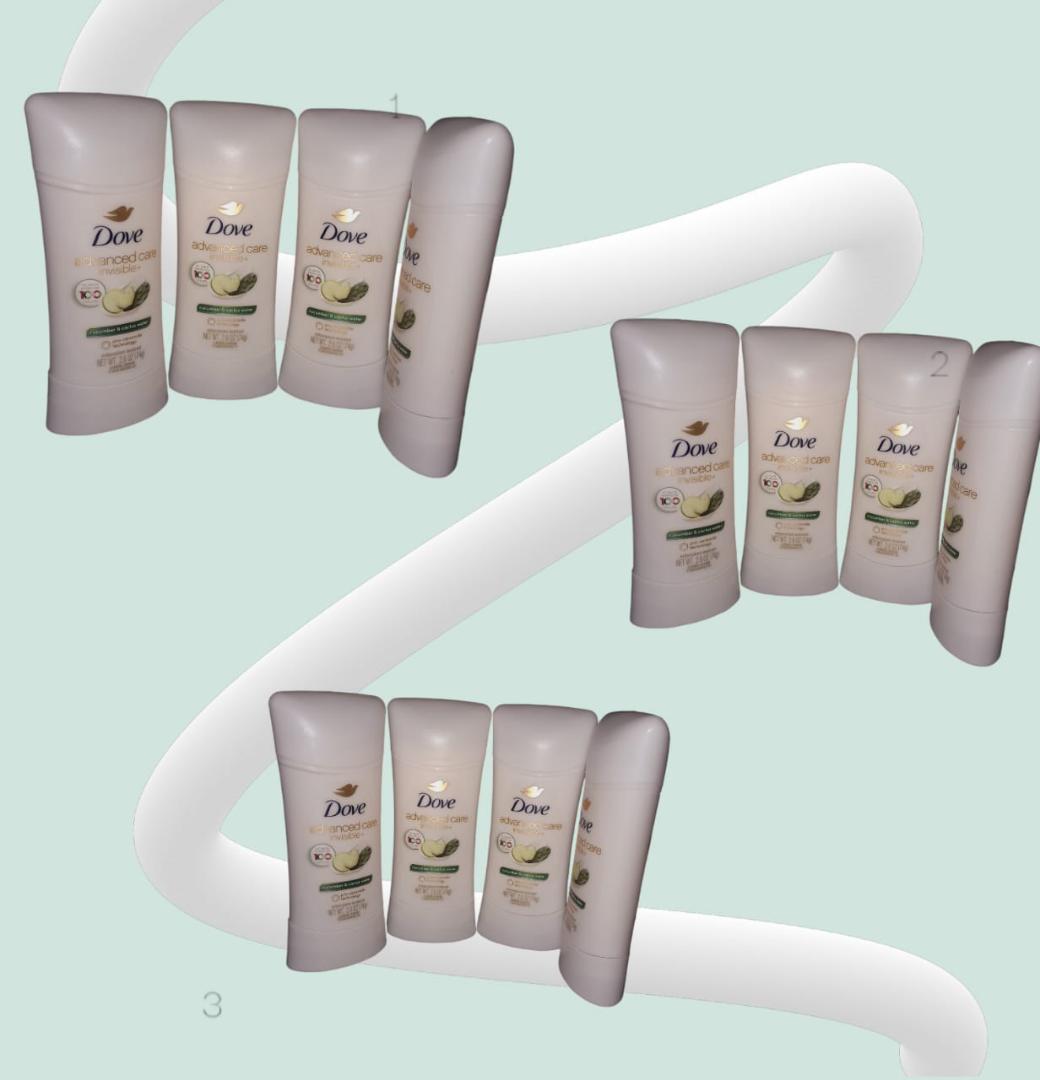 [1PIECE 74g]Dove Advanced Care invisible+ cucumber & Cactus water antiperspirant Deodorant
