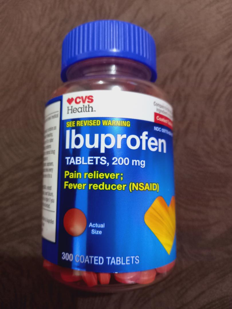 CVS Health Ibuprofen 200 mg Coated Tablets-300ct