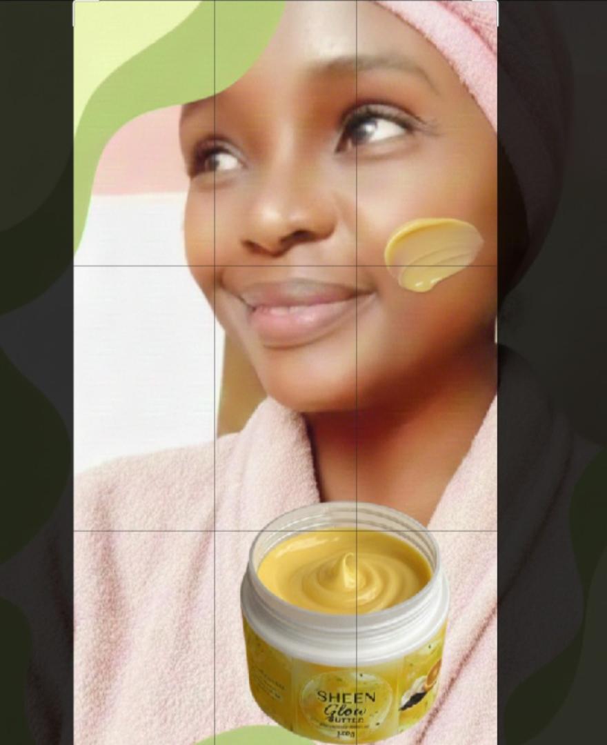Skin Glow Butter, Skin Hydrating & Firming Face Butter with Shea Butter,blackseed Oil & Vitamin C