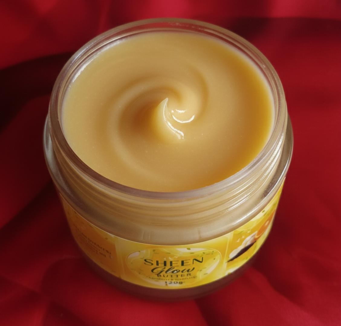 Skin Glow Butter, Skin Hydrating & Firming Face Butter with Shea Butter,blackseed Oil & Vitamin C
