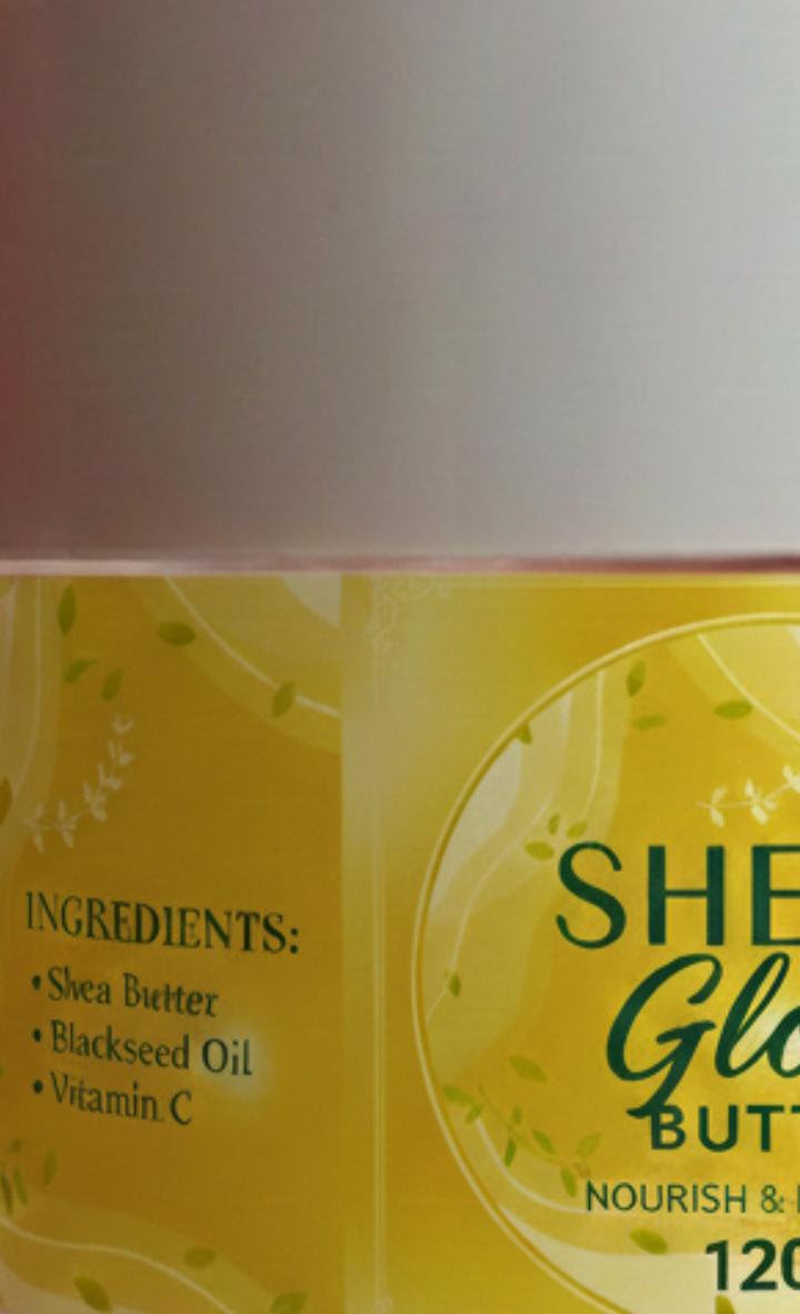Skin Glow Butter, Skin Hydrating & Firming Face Butter with Shea Butter,blackseed Oil & Vitamin C