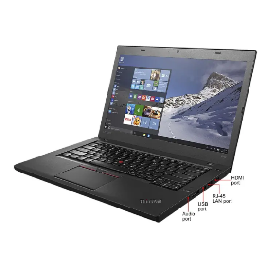 [Core i5+8gb+256gb+14''] Refurbished Lenovo Thinkpad T460 Laptop Core i5 6TH Gen 8GB RAM / 256GB SSD Laptops 14 inch Computer Notebook