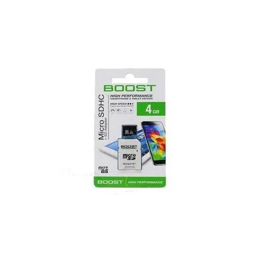 Boost High Performance Memory Cards/SD Card - 2GB, 4GB, 8GB, 16GB, 32GB, 64GB, 128GB Micro SD Cards with Adapter for Smartphones & Tablets and all types of gadgets
