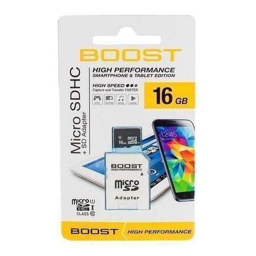 Boost High Performance Memory Cards/SD Card - 2GB, 4GB, 8GB, 16GB, 32GB, 64GB, 128GB Micro SD Cards with Adapter for Smartphones & Tablets and all types of gadgets