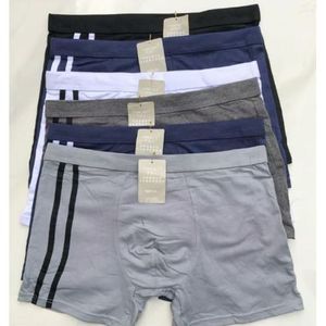 Fashion 3PCs Stripped Pure Cotton Finest Boxers Men Underwear