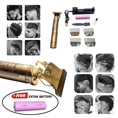 T-Blade Cordless Hair Trimmer/ Detailer Electric Hair Trimmer For Man Cordless Clippers Professional Beard Hair Cutting Machine Barber USB Rechargeable.