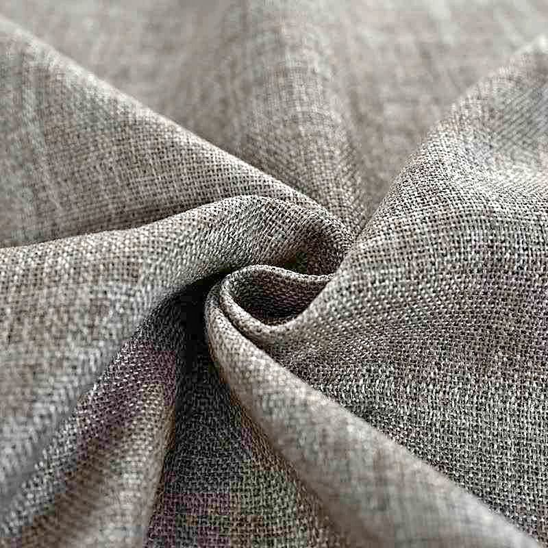 2PCS Gray Curtain for living room window and door comes in 2m (1m+1m) each and 1.5m heavy sheer.