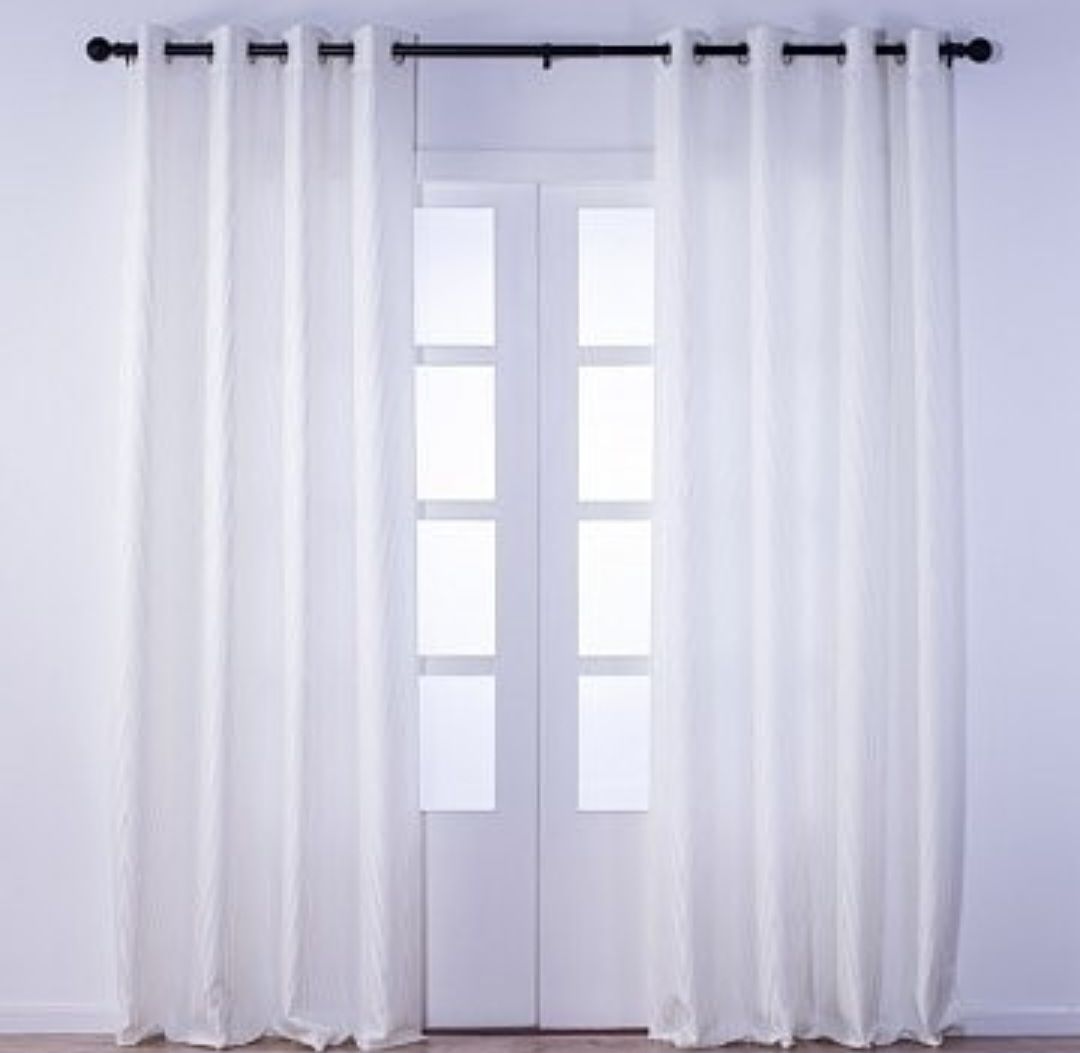 white curtain 1pc without sheer.new arrival in the market best for living room window;bedroom windoiw and door