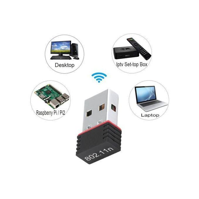 150Mbps WiFi Dongle for Desktop Laptop PC Windows