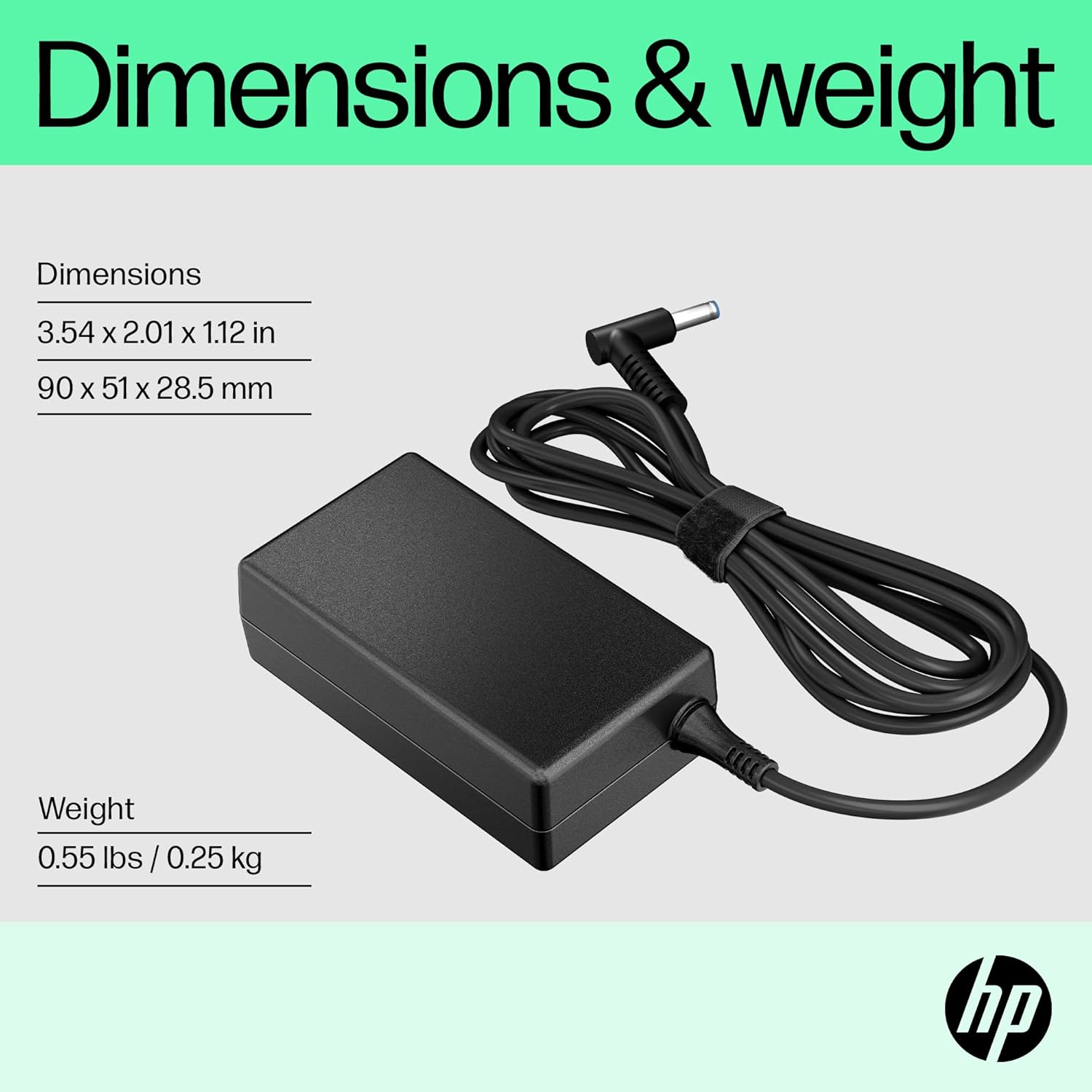 Blue Pin AC Adapter Charger for HP
