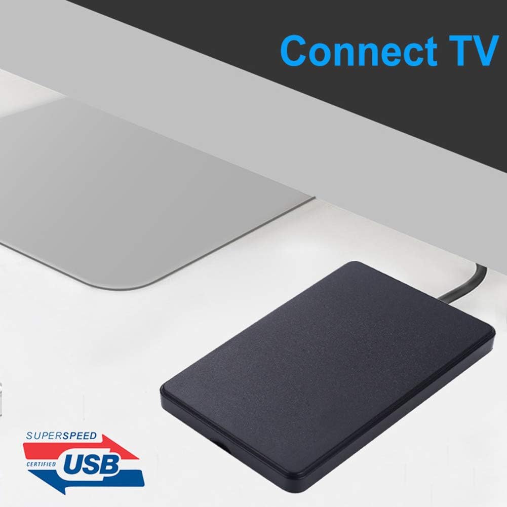 USB3.0/Type C 2.5'' Hard Drive Enclosure Black Mobile HDD Box USB3.1 SATA 1/2/3 SSD Case Portable Hardisk With USB C Cable