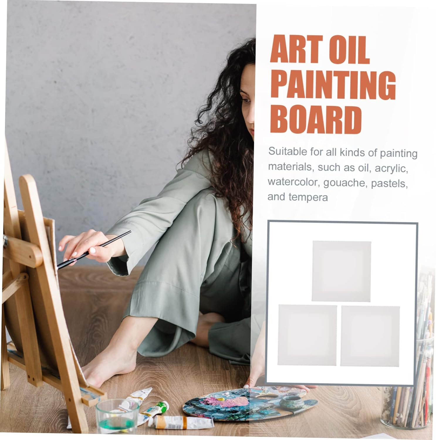 Oil Painting Frame Oil Painting Canvas Board