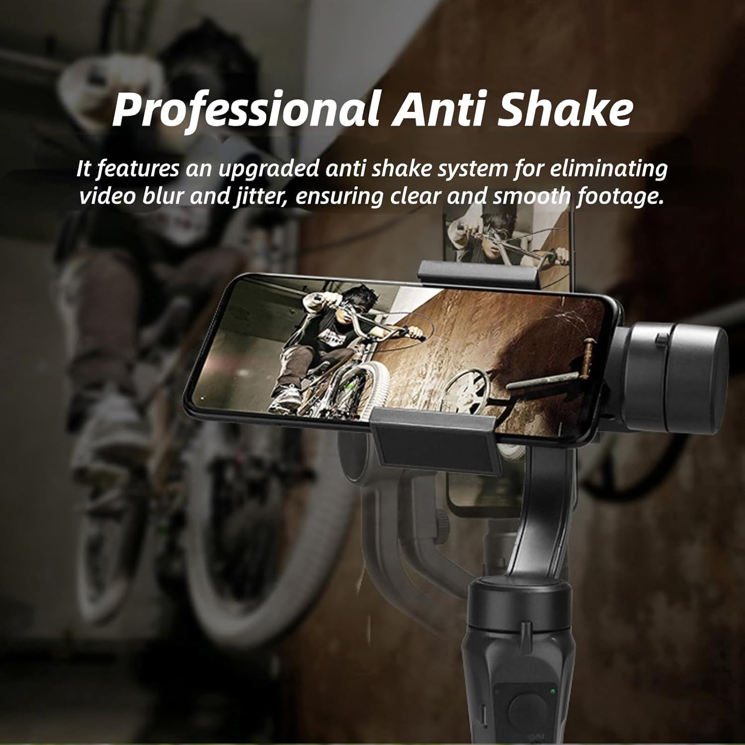 S5B 3-Axis Handheld Gimbal Cellphone Action Camera Stabilizer