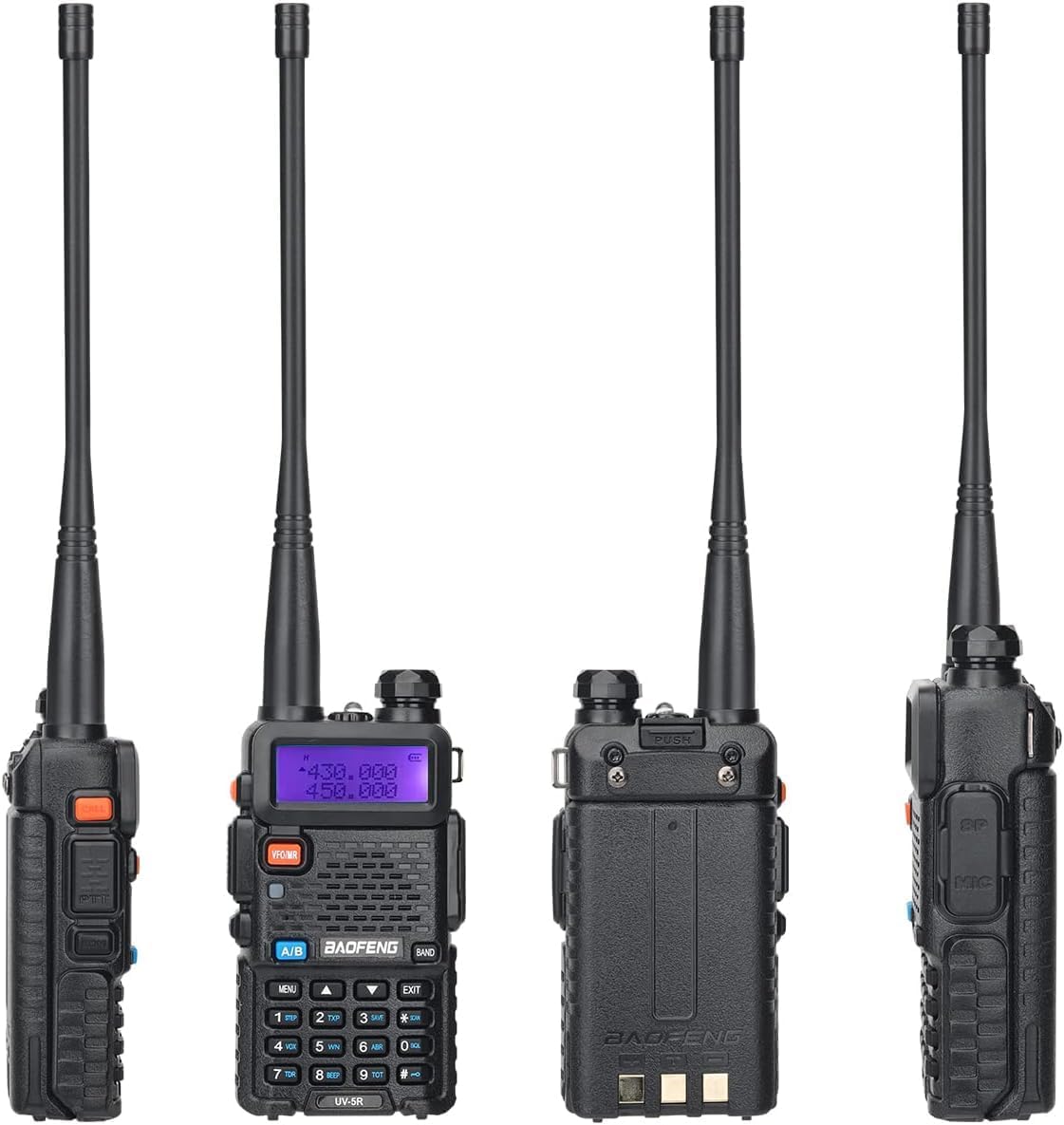 BAOFENG High Power Dual Band Two Way Radio Long Range
