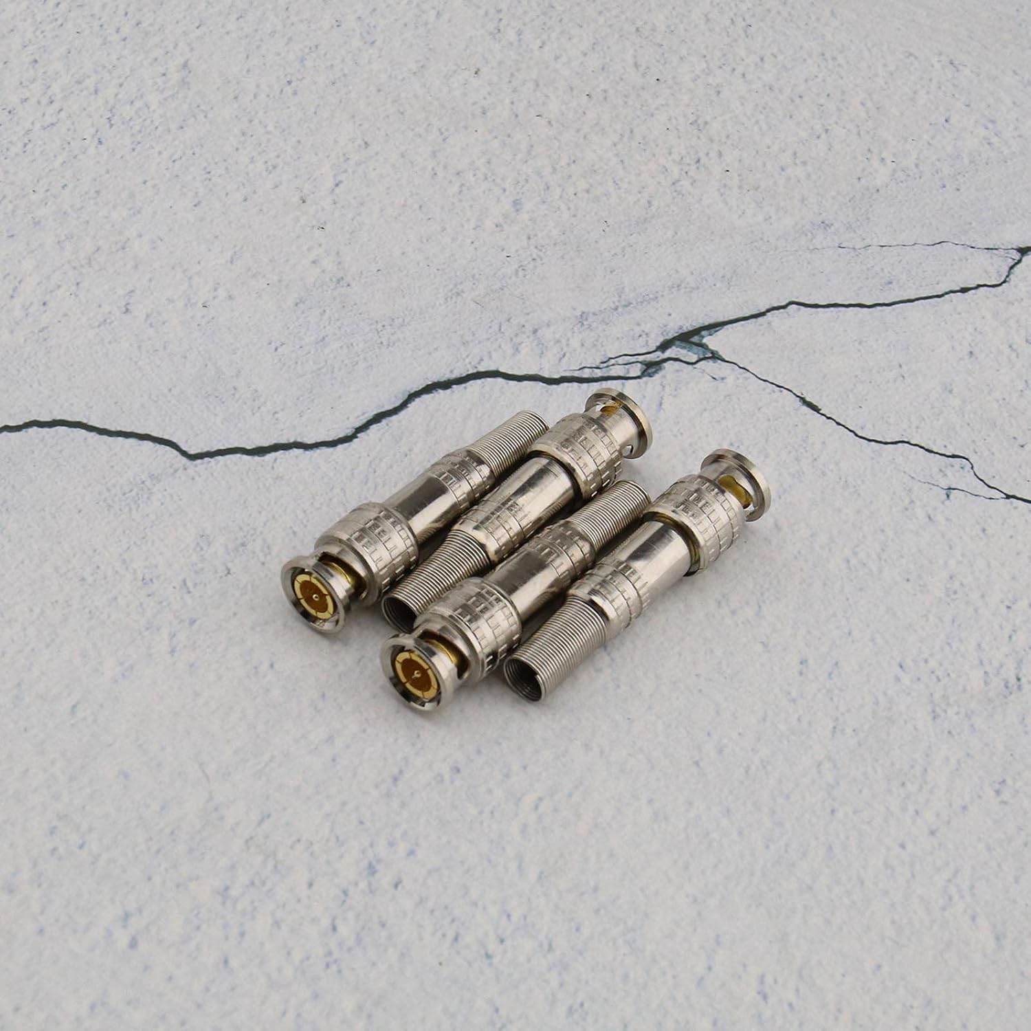 BNC Solderless Connector For CCTV Camera