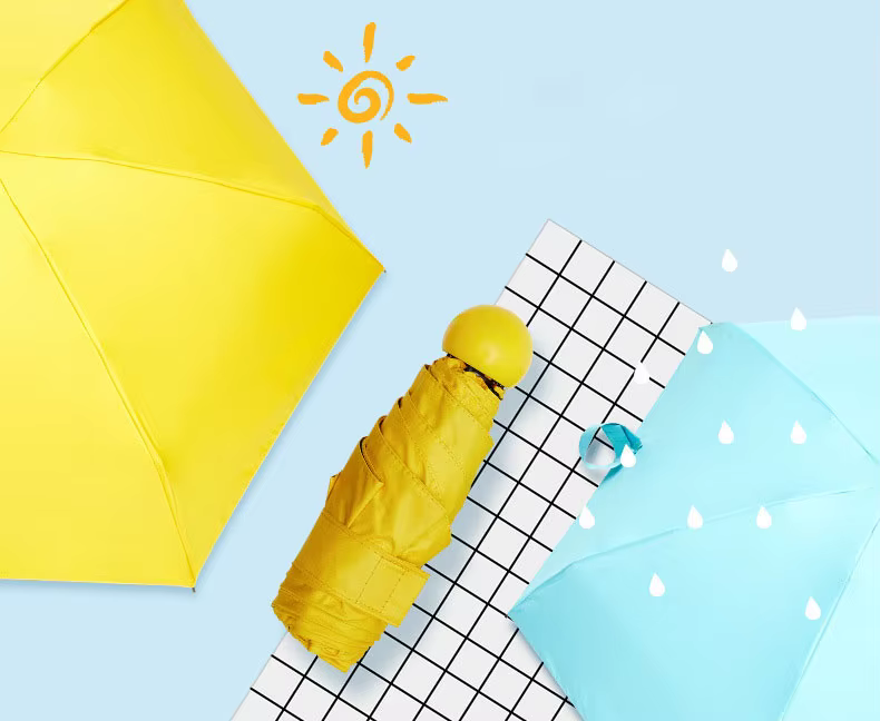 Mini Foldable Capsule Umbrella Pill Package