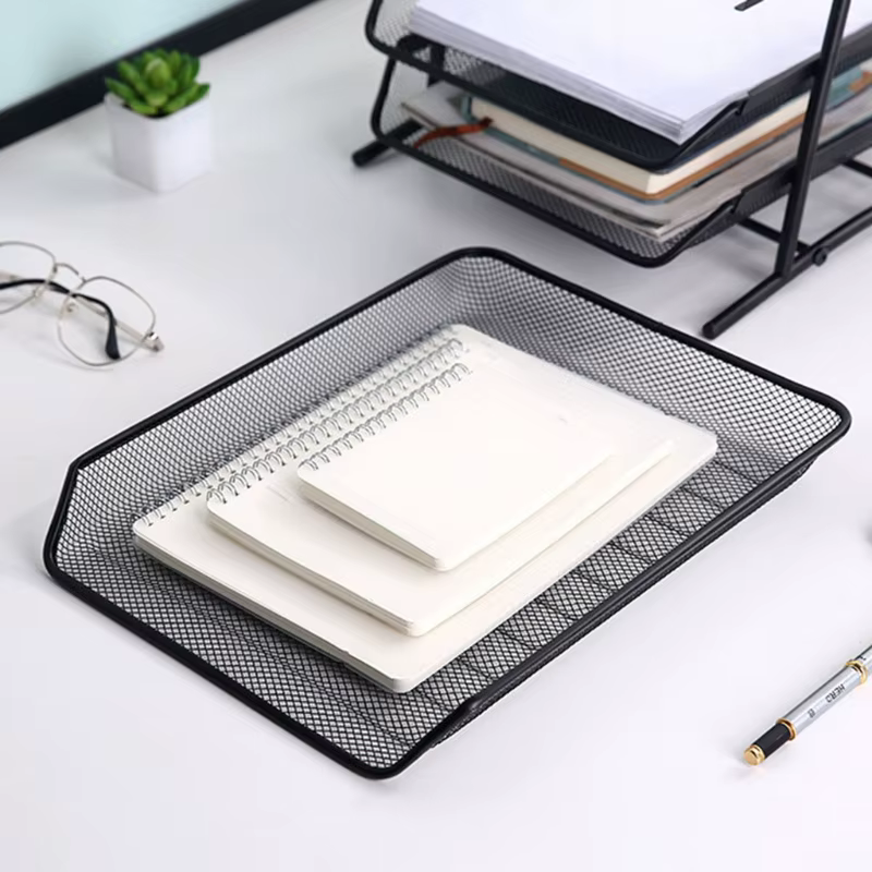 Office Desk Organizer Documents Tray Rack