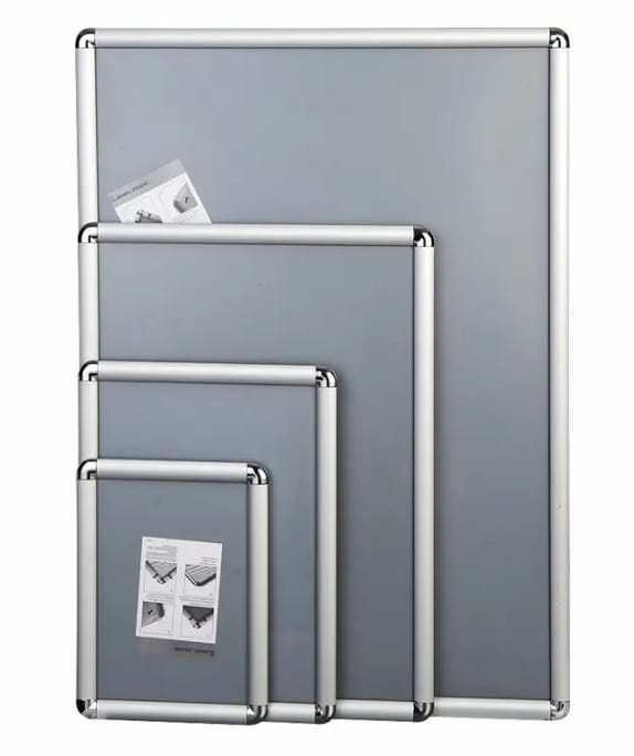 Poster Snapper Frame : Metallic Snap Frame