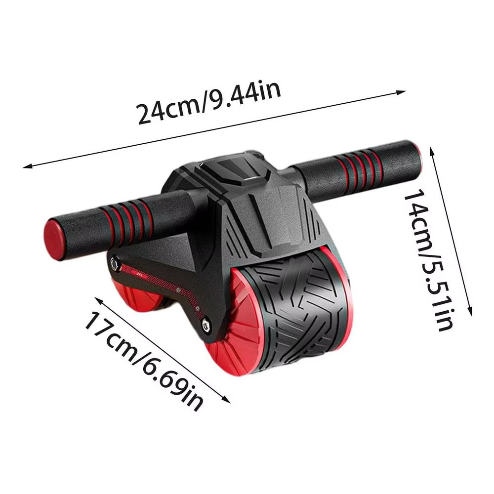 Fitness Automatic Rebound Belly Wheel Ab Roller Coaster