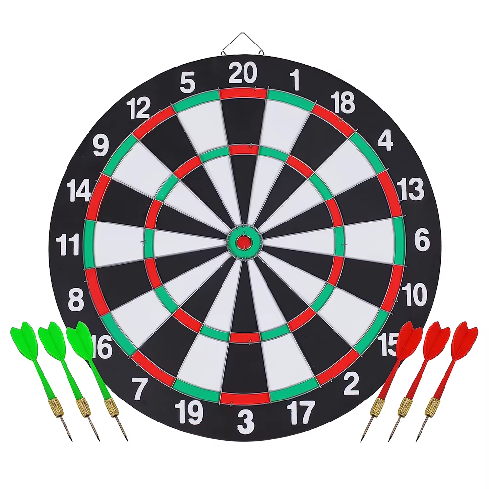 Double Sided Darts board Game