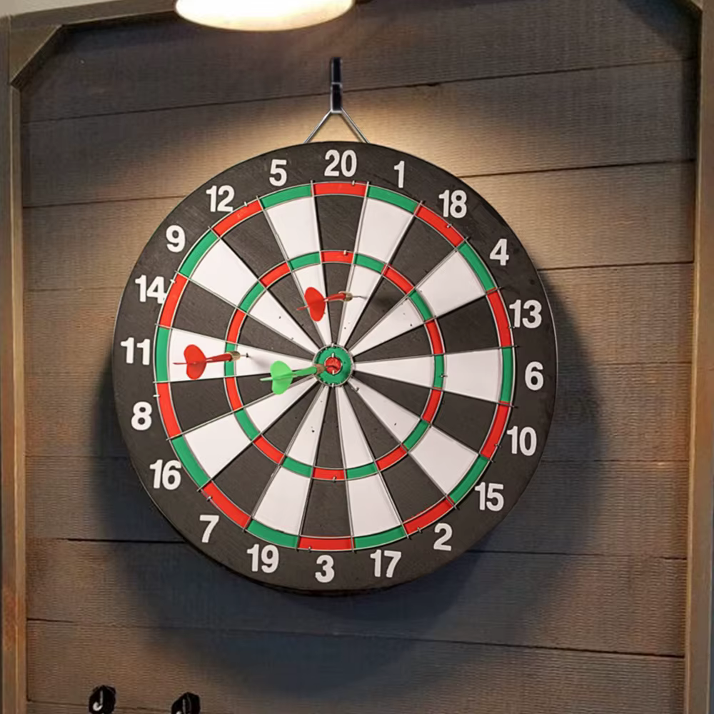 Double Sided Darts board Game