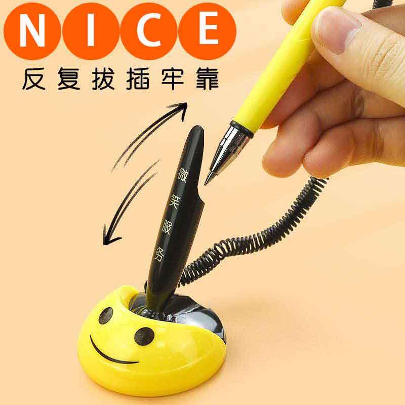 counter ballpoint pen deskpen 10pcs package office pen smart pen desk pen stand