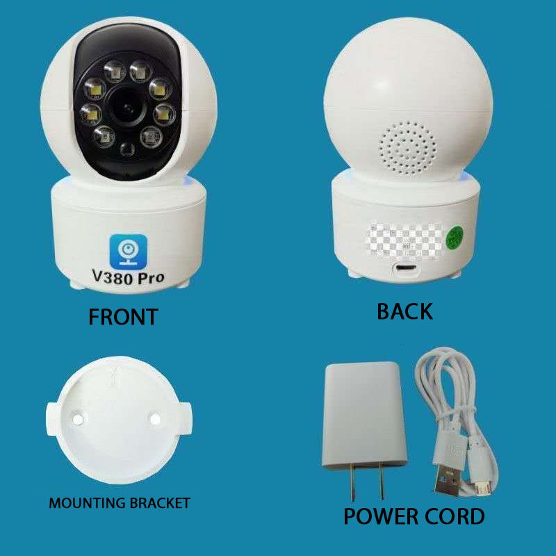 v380pro Dual lens 360-degree dual camera flagship non-5G surveillance camera monitors home HD intercom CCTV