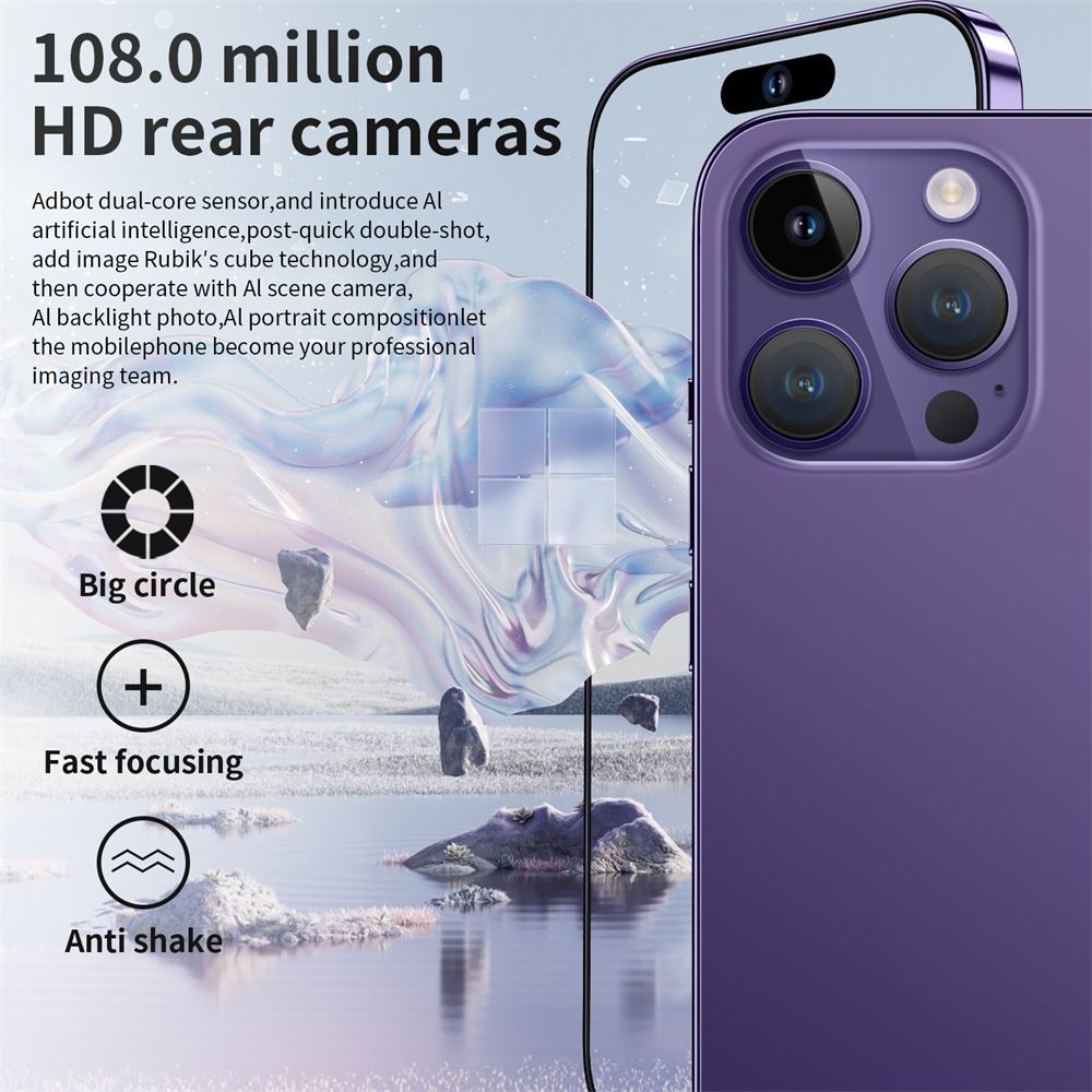 A new type of smart phone dedicated to Kenya, a large-screen Android phone i14 8+256