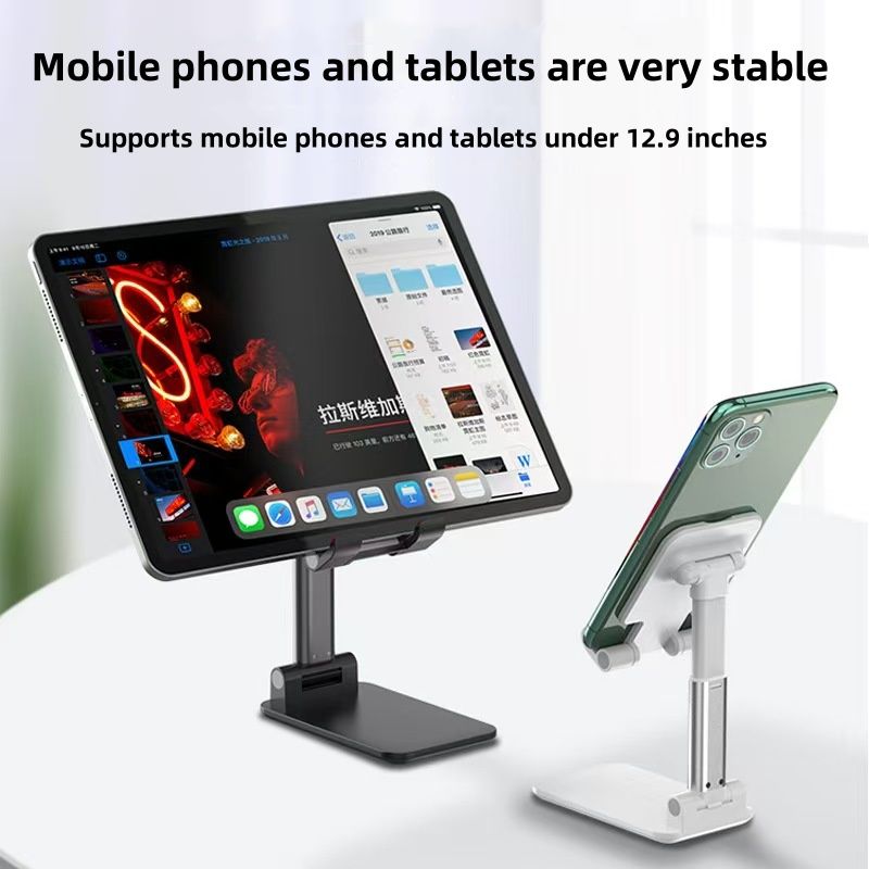 Universal Foldable Stand Suitable for Mobile Phones/Tablets/Tablets Adjustable Tablets Foldable Tables Mobile Desktop Stand