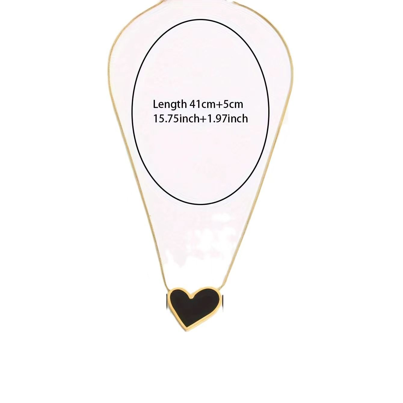 New arrivalsWomen's necklace women's heart-shaped pendant necklace Valentine's Day gift jewelry women's gift