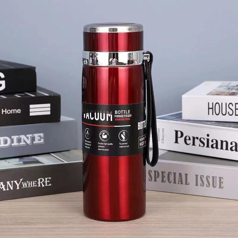 800ml double-layer stainless steel vacuum hot water bottle vacuum cup portable travel cup