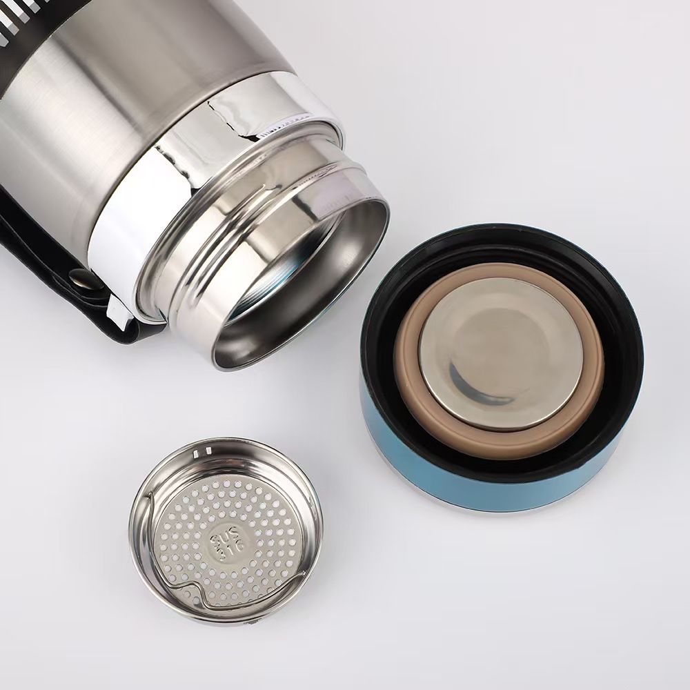 800ml double-layer stainless steel vacuum hot water bottle vacuum cup portable travel cup